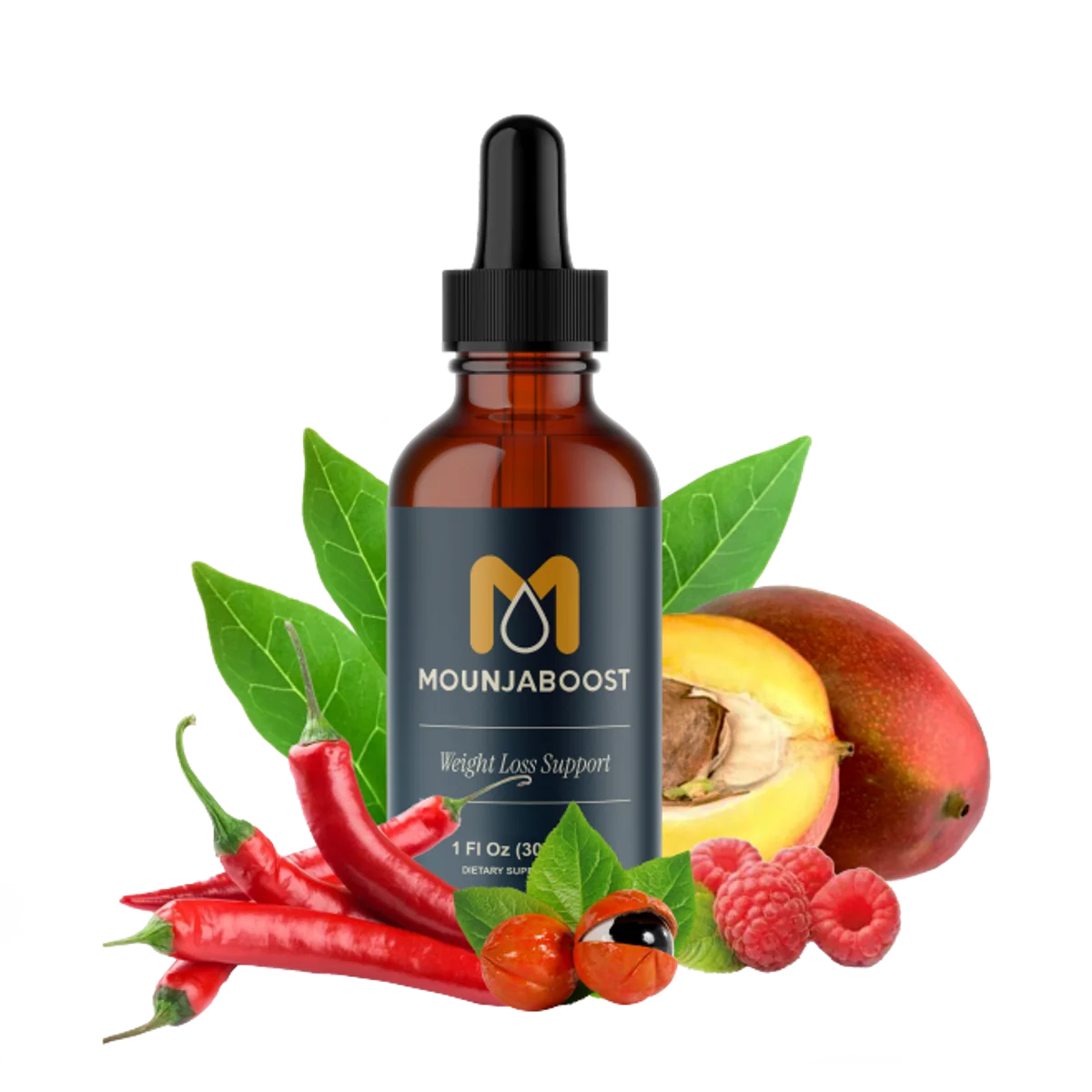 MounjaBoost Natural Weight Management Formula — Front Label